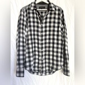 Rag & Bone Men double weave multi-check
gingham shirt Size Large